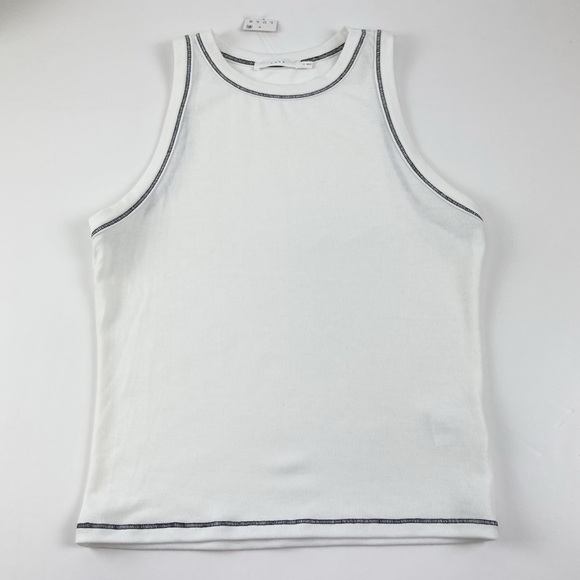 Lush Tops - Lush Tank Top Womens Size XL White Sleeveless Shirt NWT
